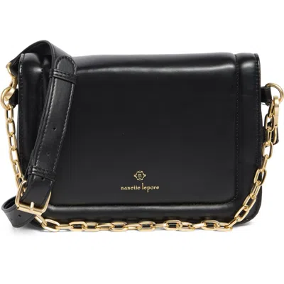 Nanette Lepore Jada Puff Flap Crossbody Bag In Neutral