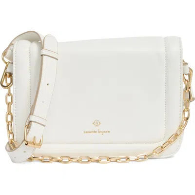 Nanette Lepore Jada Puff Flap Crossbody Bag In Gold