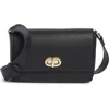 Nanette Lepore Julez Flap Crossbody Bag In Black