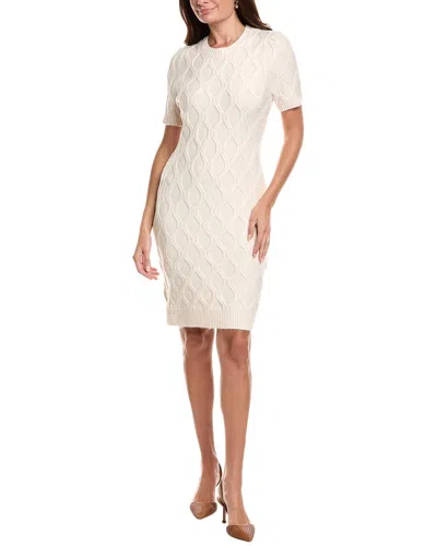 Nanette Lepore Knit Midi Dress In Beige