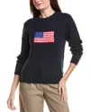 Nanette Lepore Knit Sweater In Blue