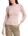 Nanette Lepore Knit Sweater In Pink