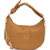 Nanette Lepore Knot Shoulder Bag In Camel
