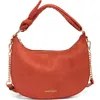 Nanette Lepore Knot Shoulder Bag In Pumpkin Spice