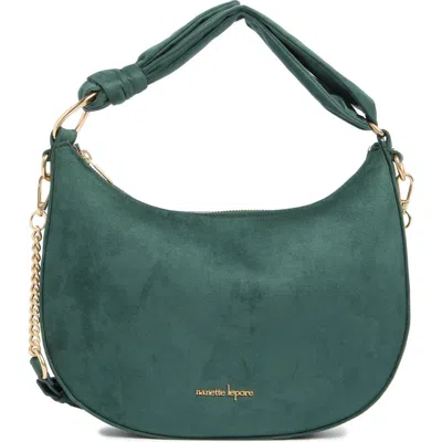 Nanette Lepore Knot Shoulder Bag In Rain Forest