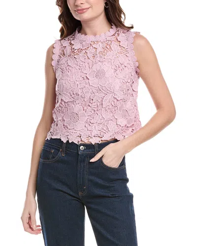 Nanette Lepore Lace Top In Pink
