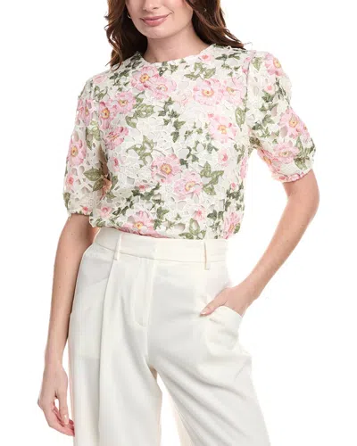 Nanette Lepore Lace Top In Pink