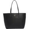 Nanette Lepore Langston Tote & Wristlet In Black - White