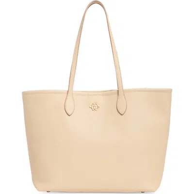 Nanette Lepore Langston Tote & Wristlet In Oatmeal - Eggshell