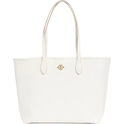 Nanette Lepore Langston Tote & Wristlet In White - Retro Surf