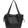 Nanette Lepore Laurel Belted Shoulder Bag In Black
