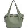 Nanette Lepore Laurel Belted Shoulder Bag In Green