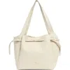 Nanette Lepore Laurel Belted Shoulder Bag In Neutral