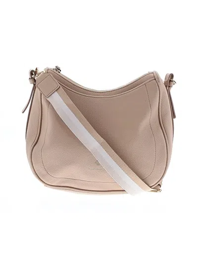 Pre-owned Nanette Lepore Leather Crossbody Bag In Ivory