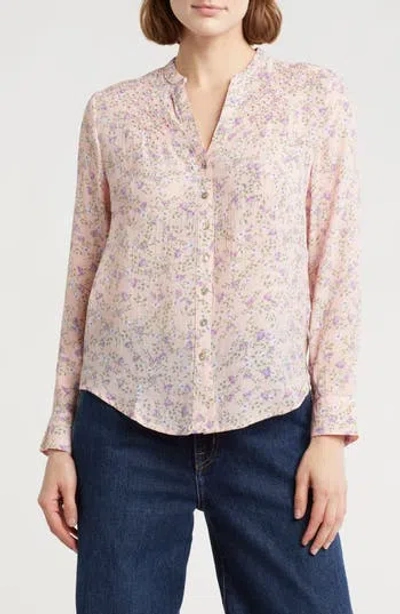 Nanette Lepore Long Sleeve Button-up Top