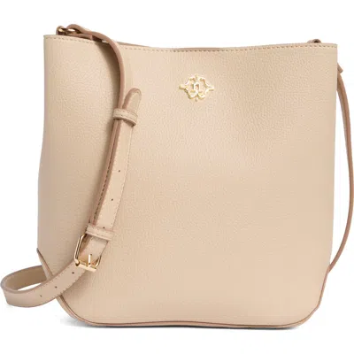 Nanette Lepore Lynne Triple Section Bucket Bag In Oatmeal