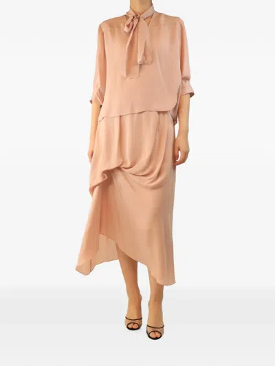 Pre-owned Nanette Lepore Magnolia Skirt Set (set Of Two) In Pink