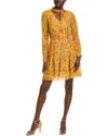 Nanette Lepore Midi Dress In Yellow