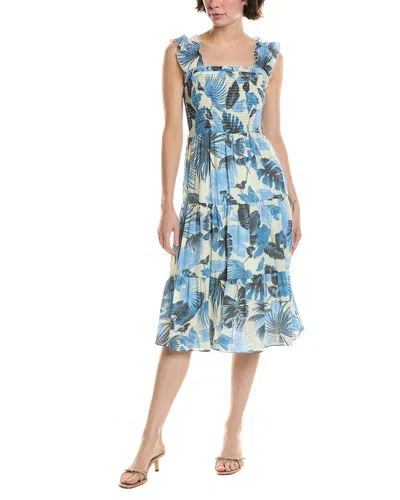 Nanette Lepore Midi Dress In Blue