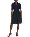 Nanette Lepore Midi Dress In Blue