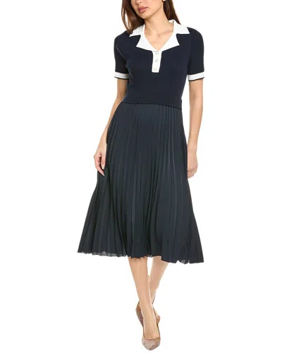 Nanette Lepore Midi Dress In Blue