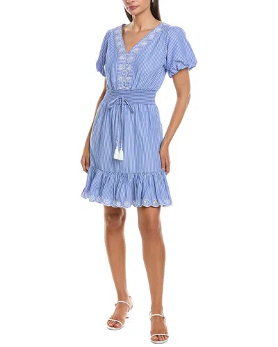 Nanette Lepore Midi Dress In Blue