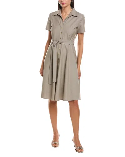 Nanette Lepore Midi Dress In Gray