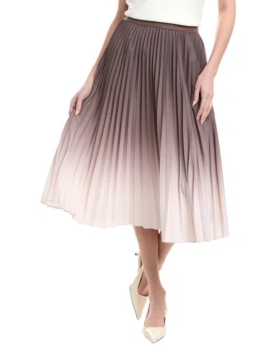 Nanette Lepore Midi Skirt In White