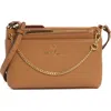 Nanette Lepore Mirabella Crossbody Bag With Pouch In Brown