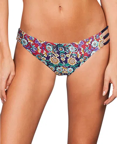 Nanette Lepore Moderate Bikini Bottom In Nnl Desert Diamond In Multi