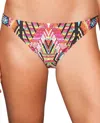 Nanette Lepore Mosaic Cheeky Bikini Bottom In Mayan In Multi