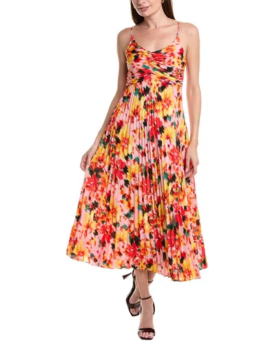 Nanette Lepore Nanette By  Chiffon Maxi Dress In Pink
