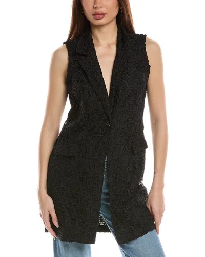 Nanette Lepore Nanette By  Fanciful Crotchet Lace Mini Dress In Black