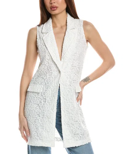 Nanette Lepore Nanette By  Fanciful Crotchet Lace Mini Dress In White