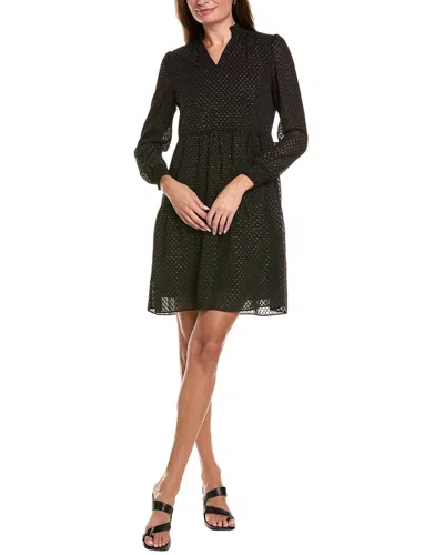 Nanette Lepore Nanette By  Fil Coupe Mini Dress In Black