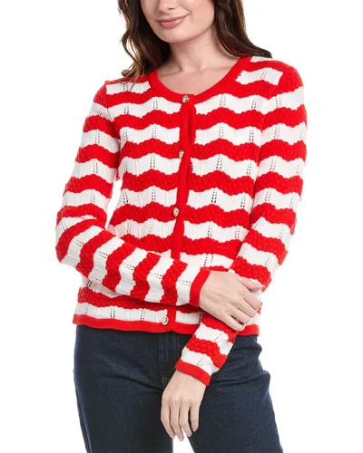 NANETTE LEPORE NANETTE NANETTE LEPORE POINTELLE CARDIGAN