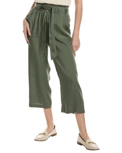 Nanette Lepore Nanette By  Tie Waist Paperbag Pant In Green