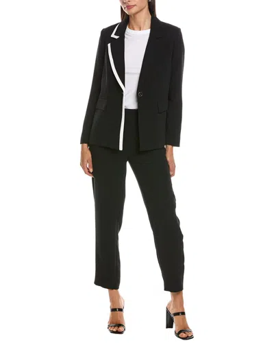 Nanette Lepore Nanette  2pc Blazer & Pant Suit Set In Black