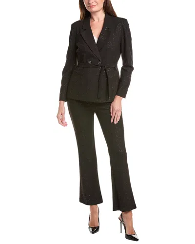 Nanette Lepore Nanette  2pc Jacket & Pant Suit Set In Black