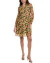 Nanette Lepore Nanette  Blake Mini Dress In Animal Print