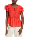 Nanette Lepore Blouse In Orange