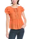 Nanette Lepore Blouse In Orange