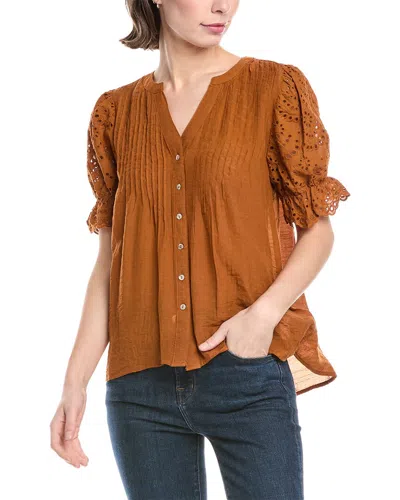 Nanette Lepore Nanette  Blouse In Brown