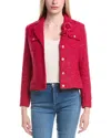 Nanette Lepore Nanette  Boucle Jacket In Red
