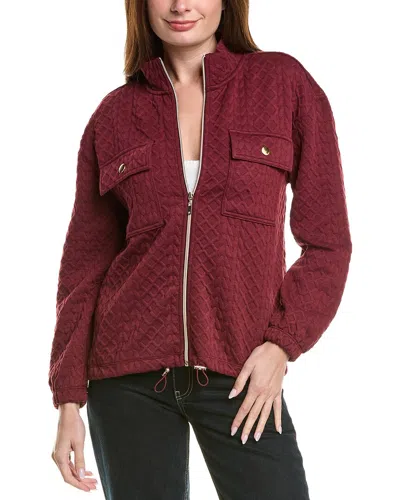 NANETTE LEPORE NANETTE NANETTE LEPORE CABLE QUILTED CARDIGAN