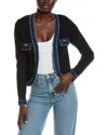 Nanette Lepore Cardigan In Blue