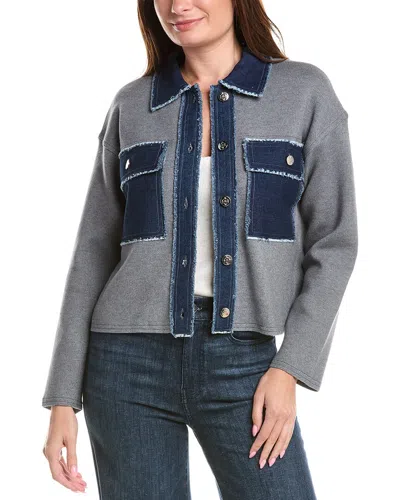 Nanette Lepore Nanette  Cardigan In Blue