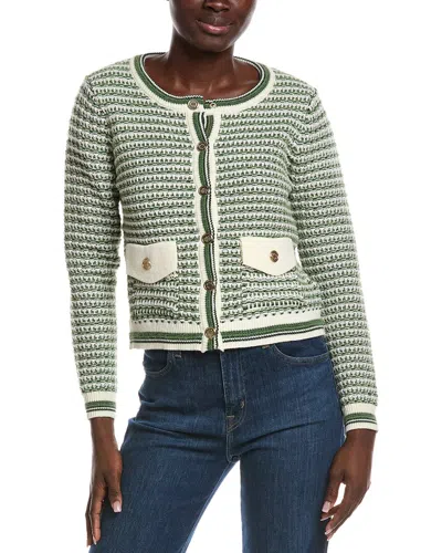 Nanette Lepore Nanette  Cardigan In Green