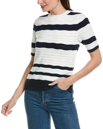 Nanette Lepore Nanette  Crewneck Sweater In Blue