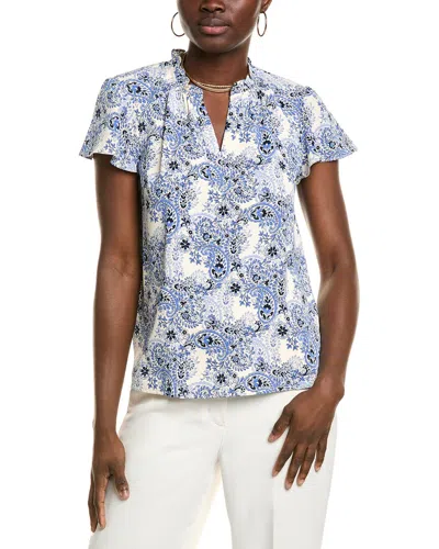 NANETTE LEPORE NANETTE NANETTE LEPORE FLUTTER SLEEVE BLOUSE